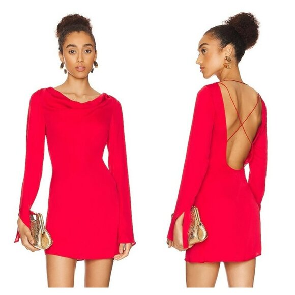 REVOLVE Dresses & Skirts - L'Academie Leda Mini Dress - Bright Red